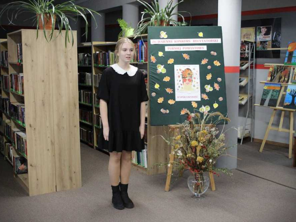Jesienny Konkurs Recytatorski [ZDJĘCIA]