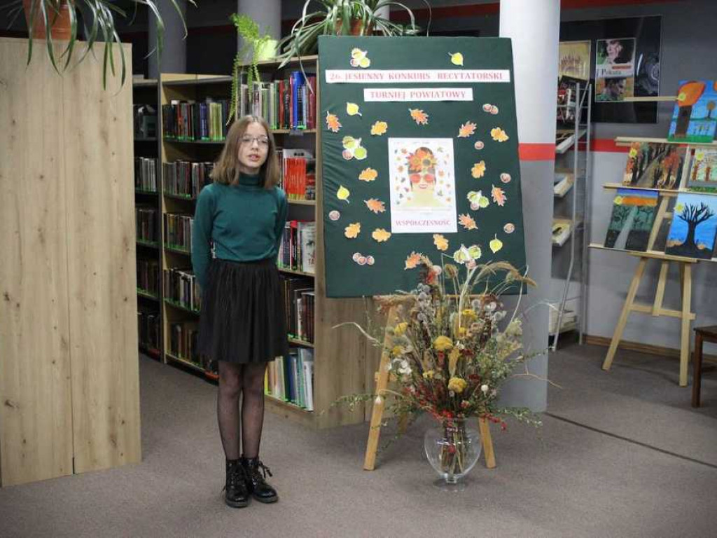 Jesienny Konkurs Recytatorski [ZDJĘCIA]