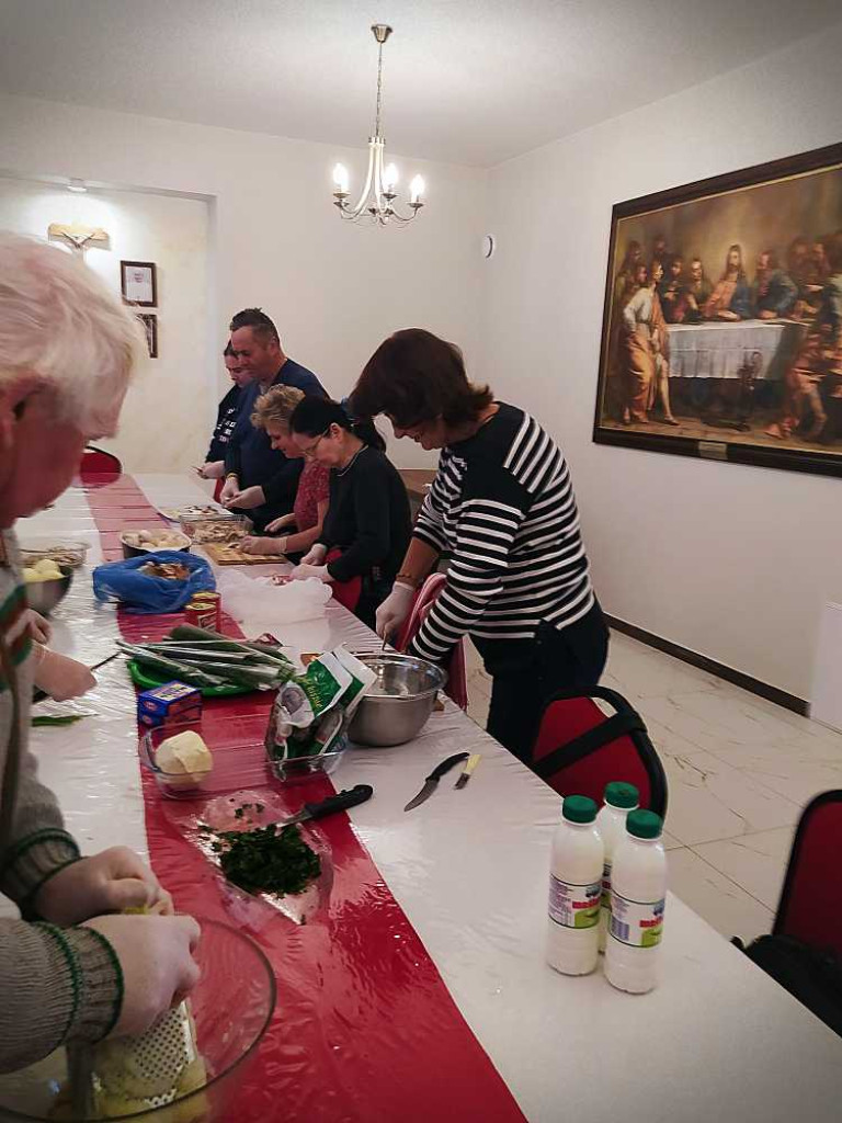 Hrubieszów: Święto pieczonego ziemniaka w Caritas [ZDJĘCIA]