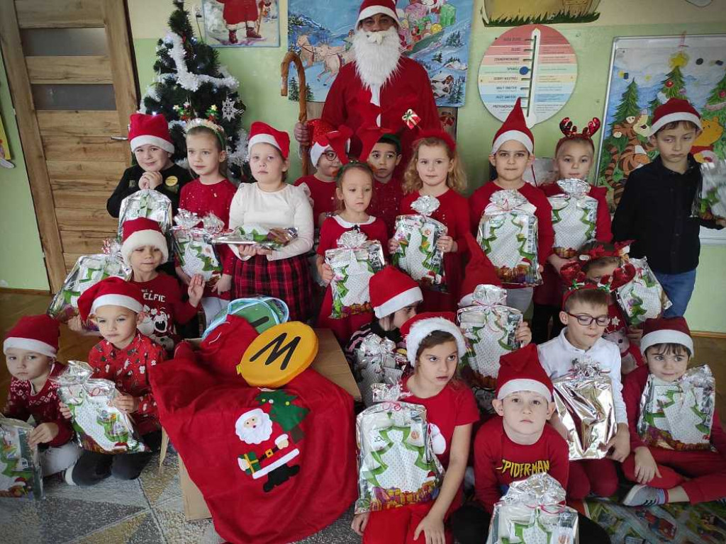 Hrubieszów: Spotkanie z Mikołajem w Przedszkolu nr 2 [ZDJĘCIA]