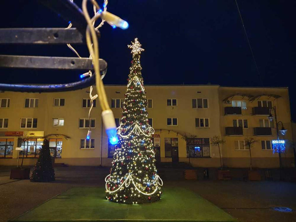 Powstaje szopka na hrubieszowskim Rynku [ZDJĘCIA]