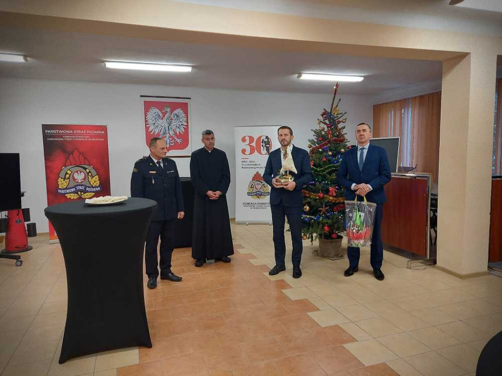 Spotkanie opłatkowe hrubieszowskich strażaków [ZDJĘCIA]