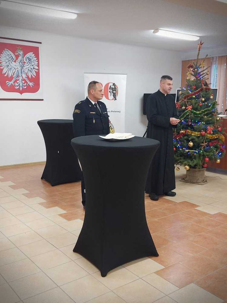 Spotkanie opłatkowe hrubieszowskich strażaków [ZDJĘCIA]