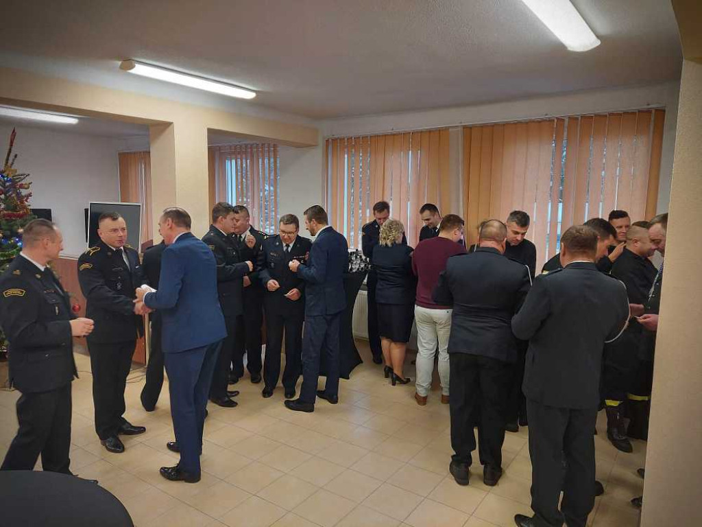 Spotkanie opłatkowe hrubieszowskich strażaków [ZDJĘCIA]