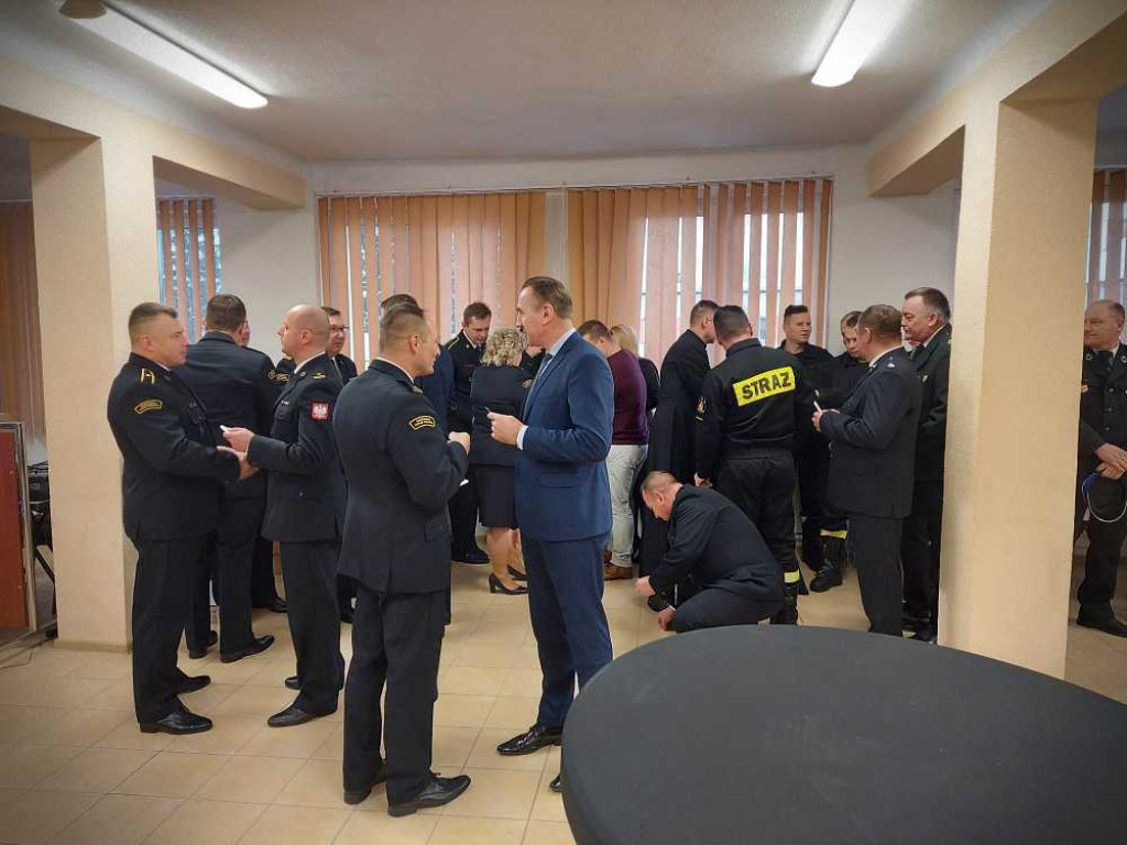 Spotkanie opłatkowe hrubieszowskich strażaków [ZDJĘCIA]
