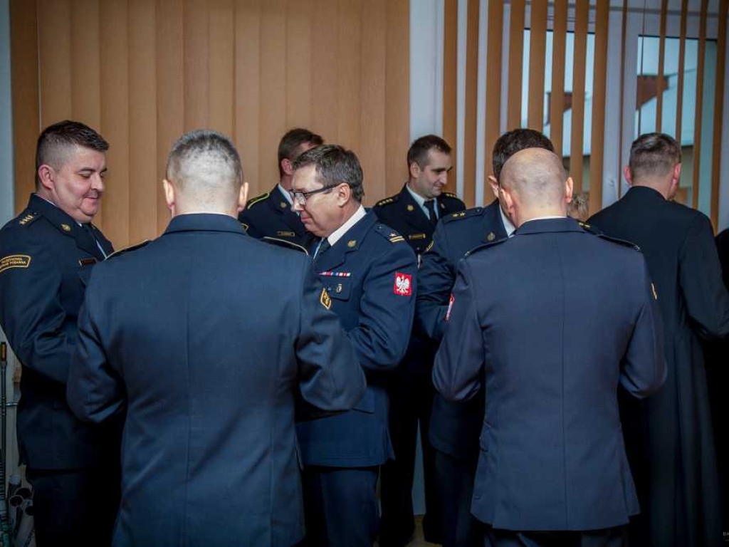 Spotkanie opłatkowe hrubieszowskich strażaków [ZDJĘCIA]