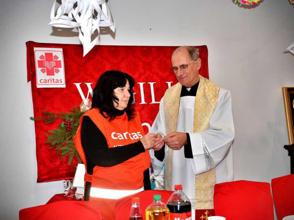 Wigilia w hrubieszowskim Caritas [ZDJĘCIA]