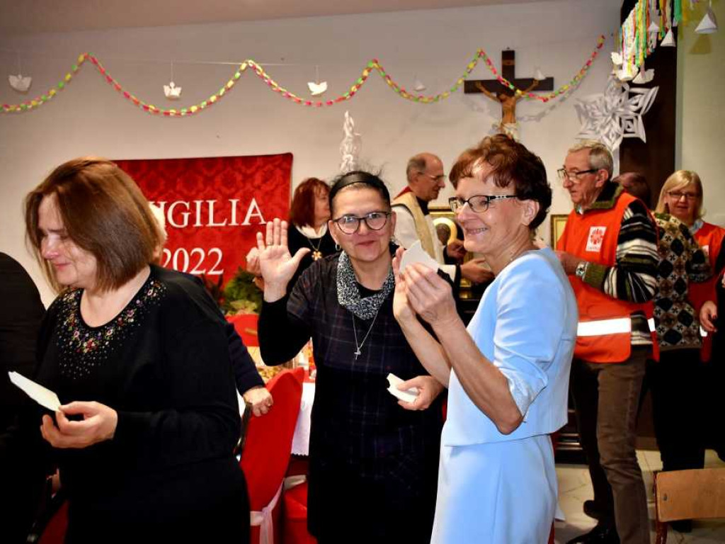 Wigilia w hrubieszowskim Caritas [ZDJĘCIA]
