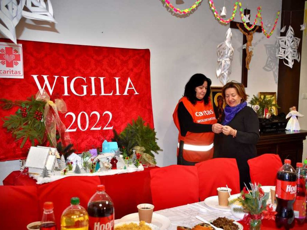 Wigilia w hrubieszowskim Caritas [ZDJĘCIA]