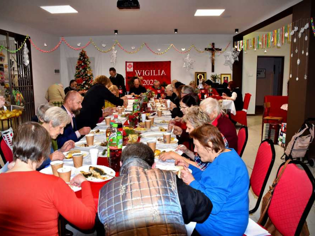 Wigilia w hrubieszowskim Caritas [ZDJĘCIA]