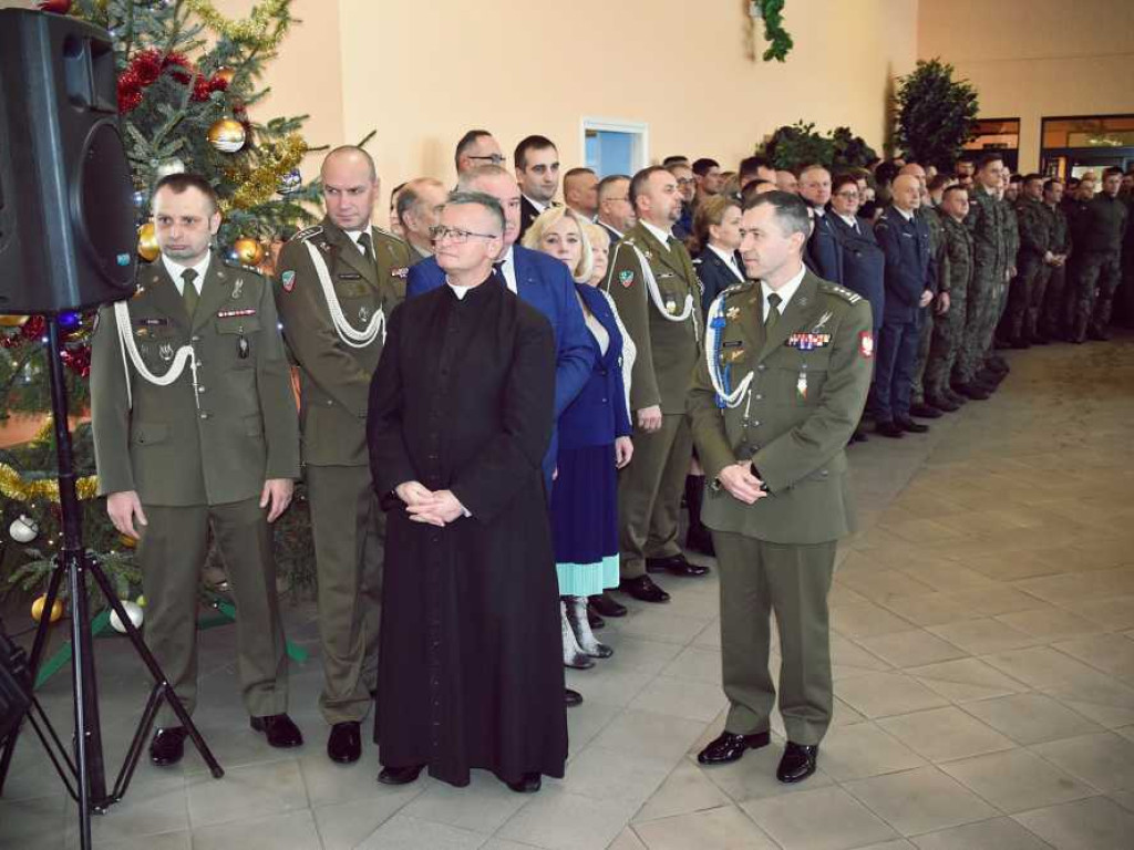 Spotkanie wigilijne w hrubieszowski pułku [ZDJĘCIA]