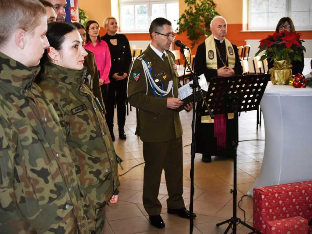 Spotkanie wigilijne w hrubieszowski pułku [ZDJĘCIA]