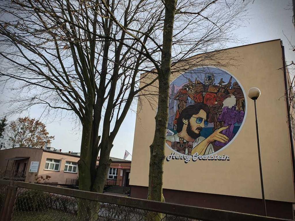 Mural na hrubieszowskiej Trójce [ZDJĘCIA]