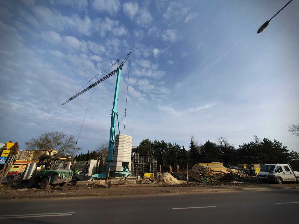 Hrubieszów: Budowa bloku przy ul. Różanej [ZDJĘCIA]