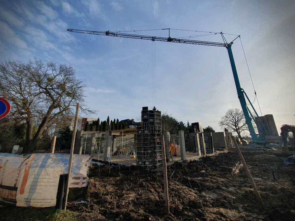 Hrubieszów: Budowa bloku przy ul. Różanej [ZDJĘCIA]