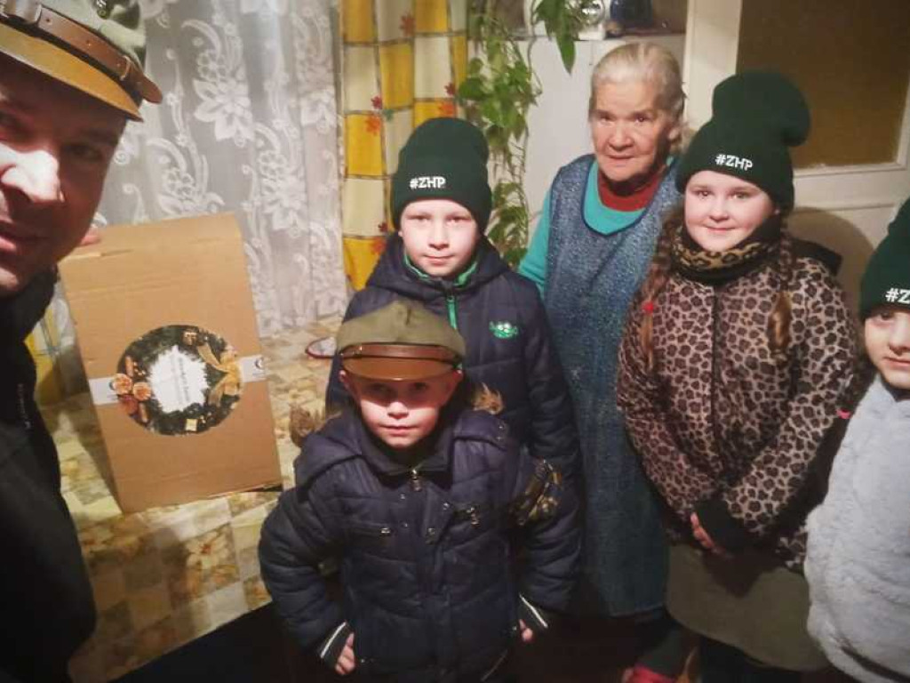 Uchanie: Zuchy i harcerze rozwieźli paczki dla Dzieci Zamojszczyzny [ZDJĘCIA]