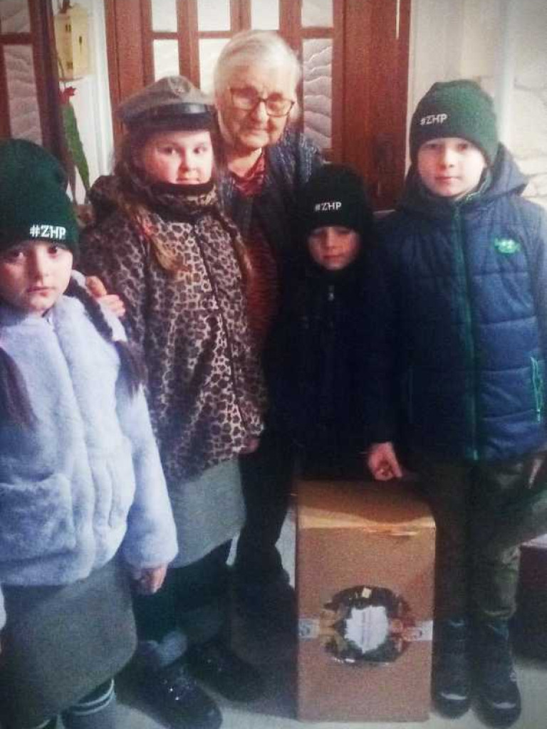 Uchanie: Zuchy i harcerze rozwieźli paczki dla Dzieci Zamojszczyzny [ZDJĘCIA]
