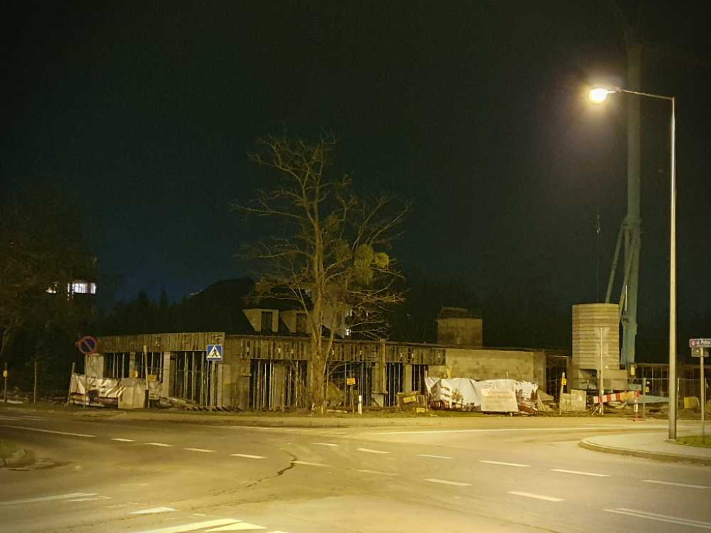 Hrubieszów: Budowa nocą... [ZDJĘCIA]