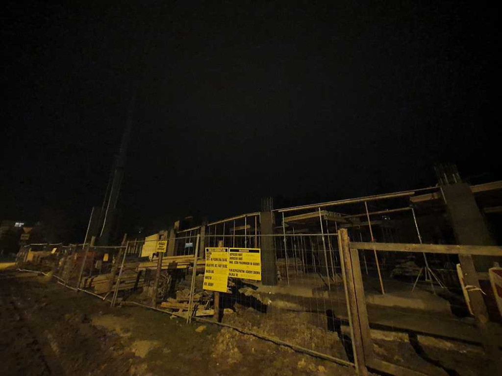 Hrubieszów: Budowa nocą... [ZDJĘCIA]