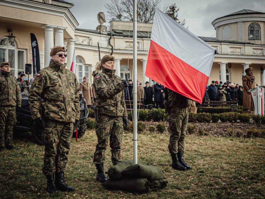 Nadbużańscy terytorialsi przysięgali w mieście Mikołaja Reja
