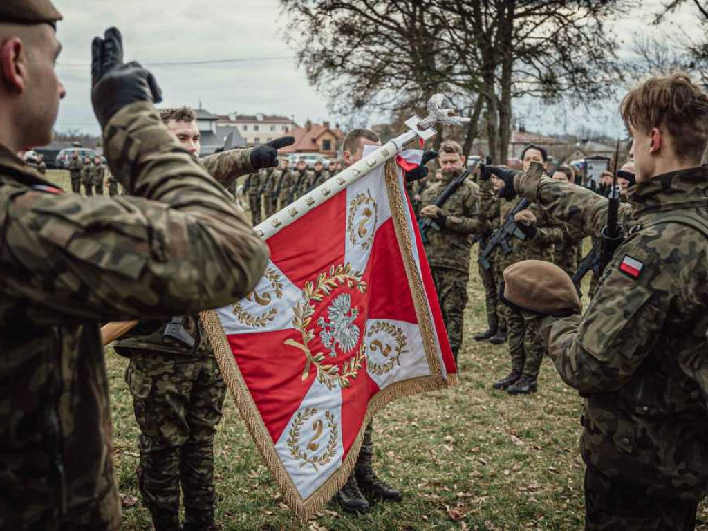 Nadbużańscy terytorialsi przysięgali w mieście Mikołaja Reja