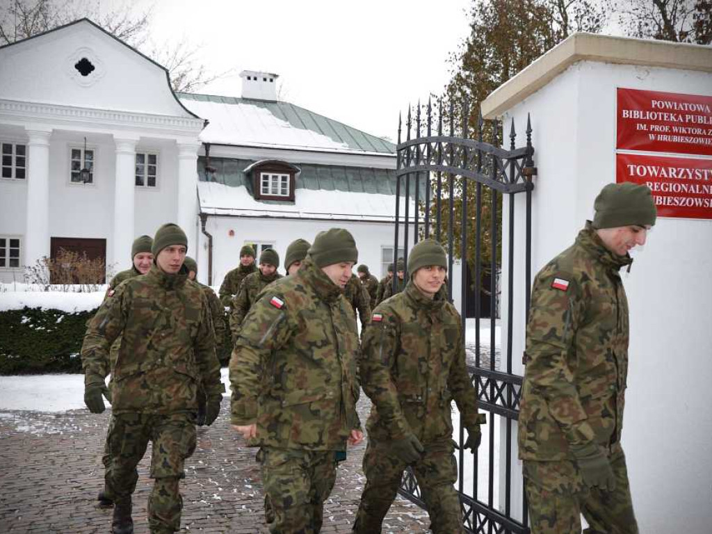Żołnierze zwiedzali Hrubieszów [ZDJĘCIA]