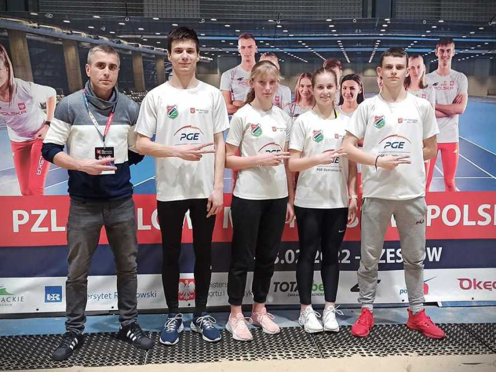 Wysokie miejsca lekkoatletów Unii Hrubieszów na Halowych Mistrzostwach Polski. Złoty medal Bartka Kitlińskiego [ZDJĘCIA]