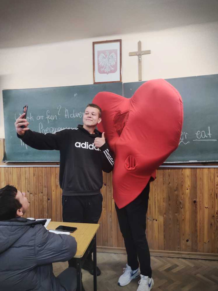 Hrubieszów: Walentynki w ZS nr 1 [ZDJĘCIA]