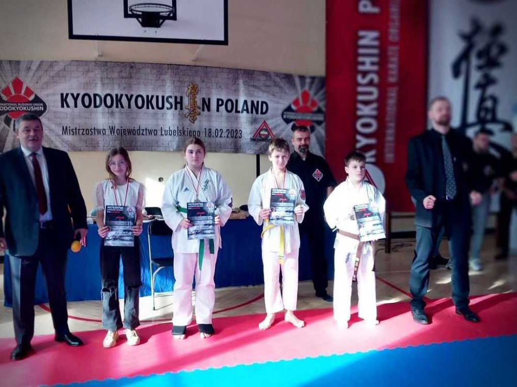 Medale mistrzostw województwa w karate!