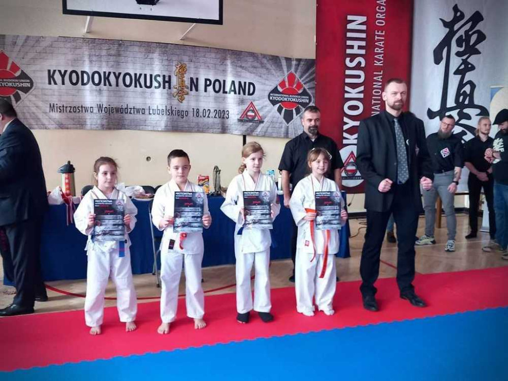 Medale mistrzostw województwa w karate!