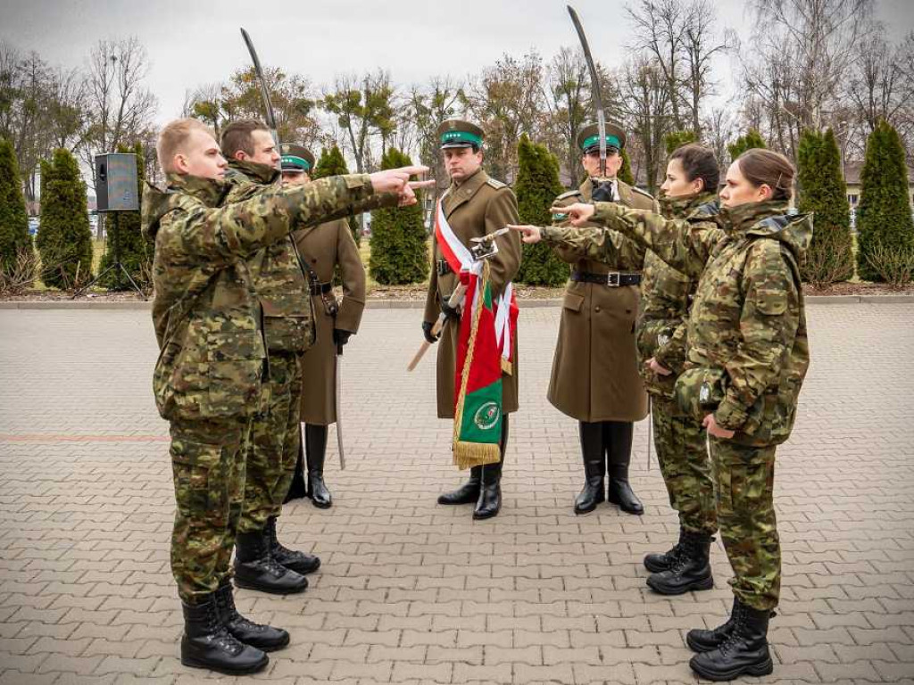 Nowi funkcjonariusze w szeregach NOSG [ZDJĘCIA]