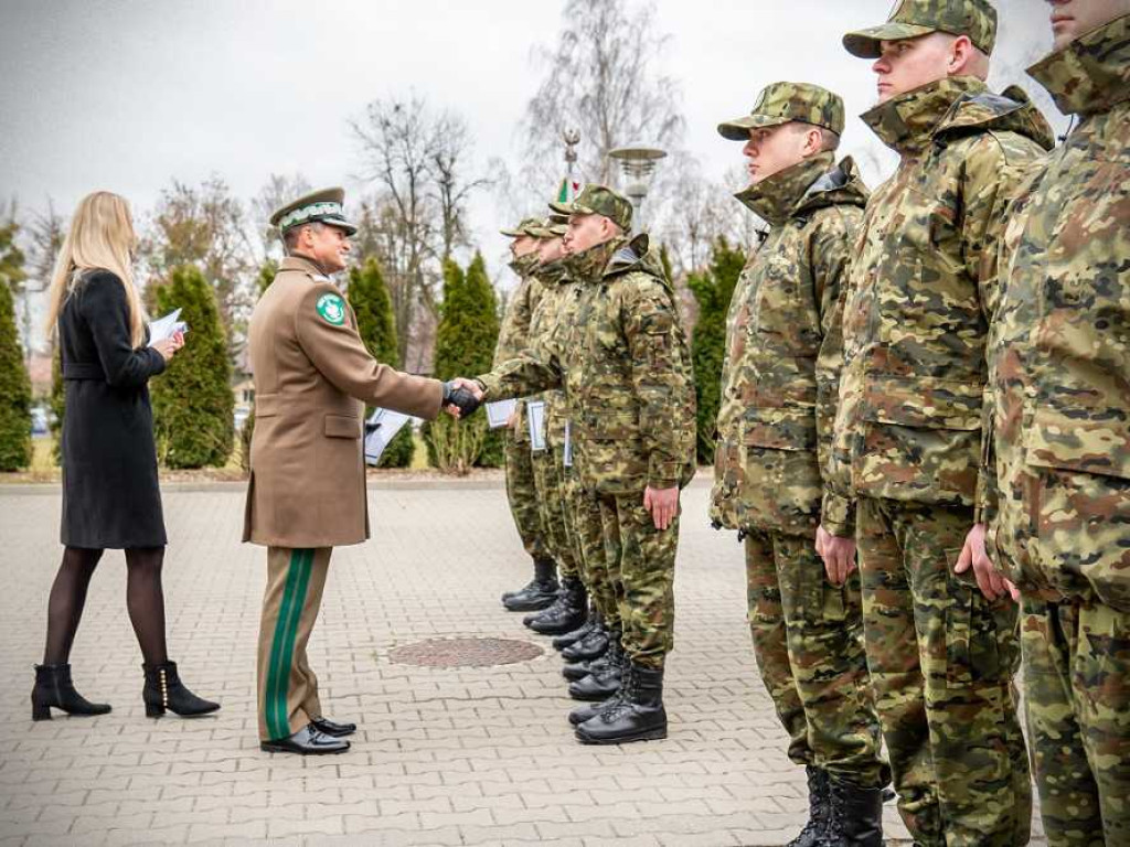 Nowi funkcjonariusze w szeregach NOSG [ZDJĘCIA]