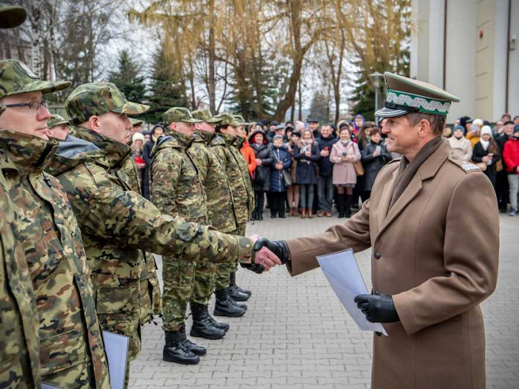 Nowi funkcjonariusze w szeregach NOSG [ZDJĘCIA]