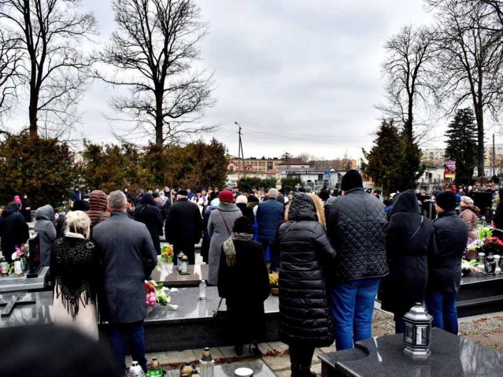 Hrubieszów: Pożegnanie śp. Andrzeja Pakuły [ZDJĘCIA]