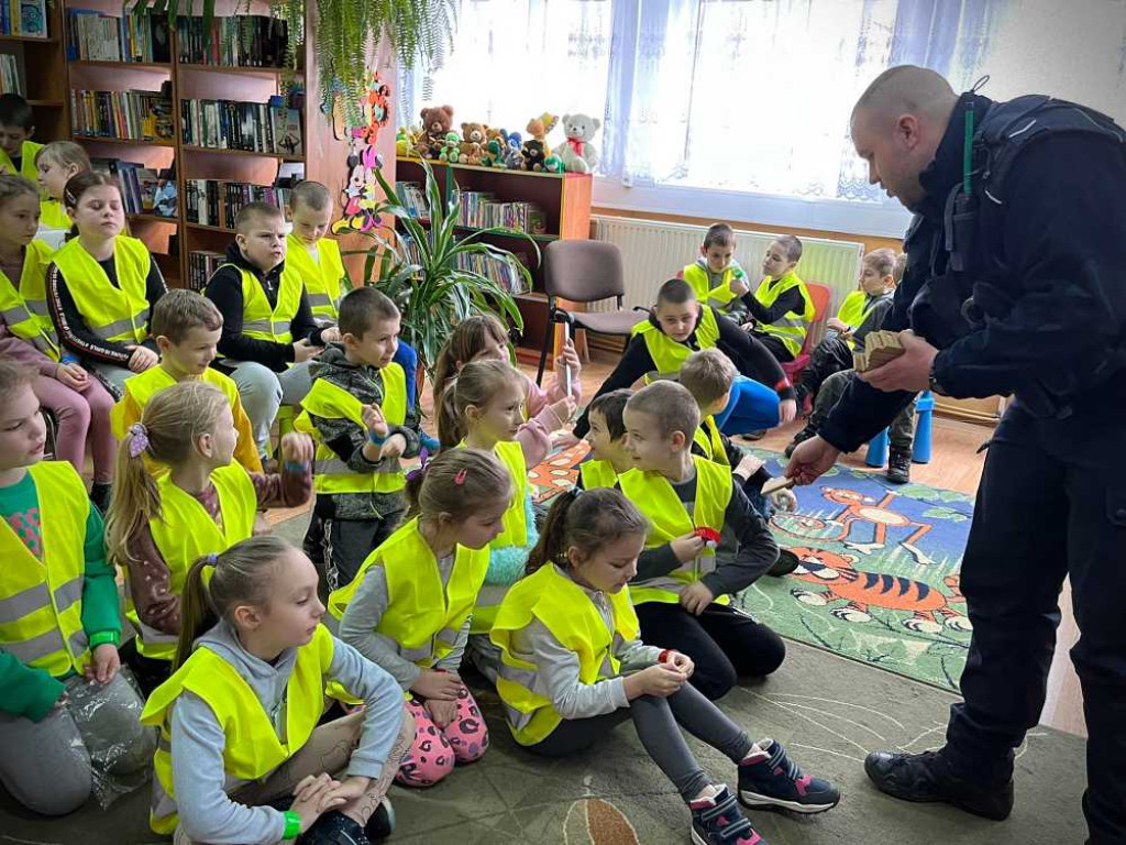 Odblaskowo i bezpiecznie w Horodle [ZDJĘCIA]