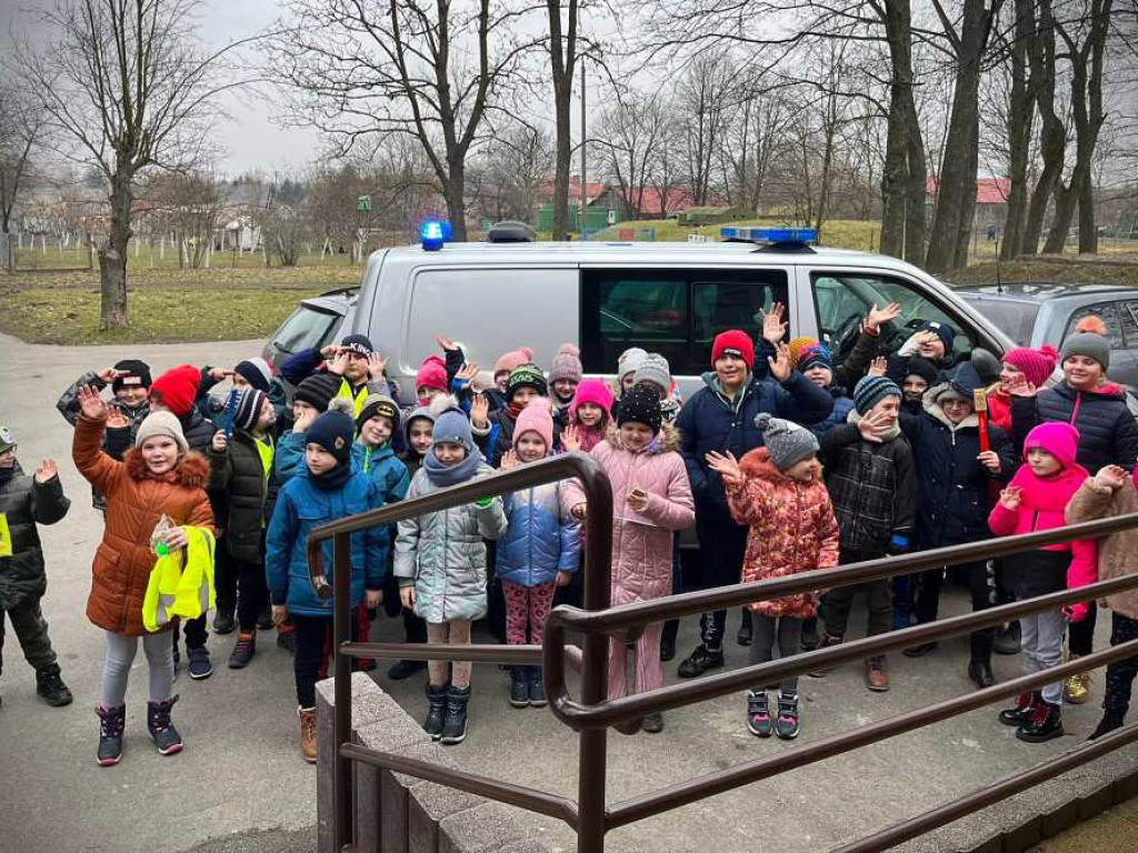 Odblaskowo i bezpiecznie w Horodle [ZDJĘCIA]
