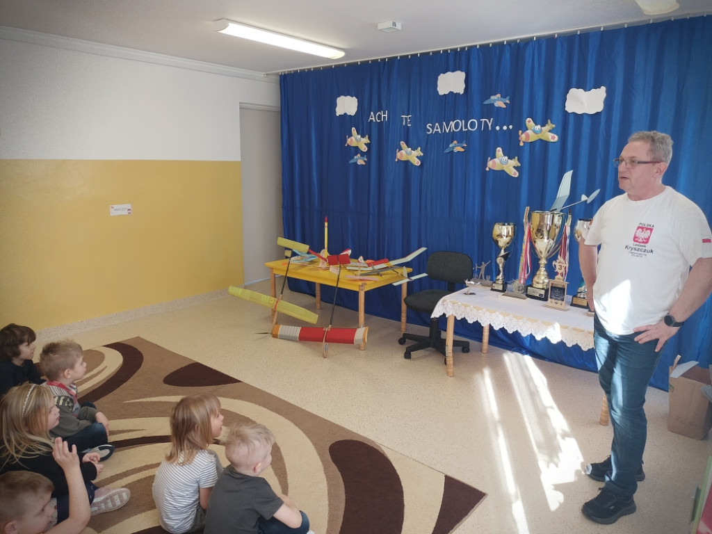 Hrubieszów: Spotkanie przedszkolaków z Leszkiem Kryszczukiem [ZDJĘCIA]