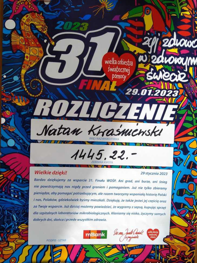 Hrubieszów: Mały człowiek o wielkim sercu! [ZDJĘCIA]