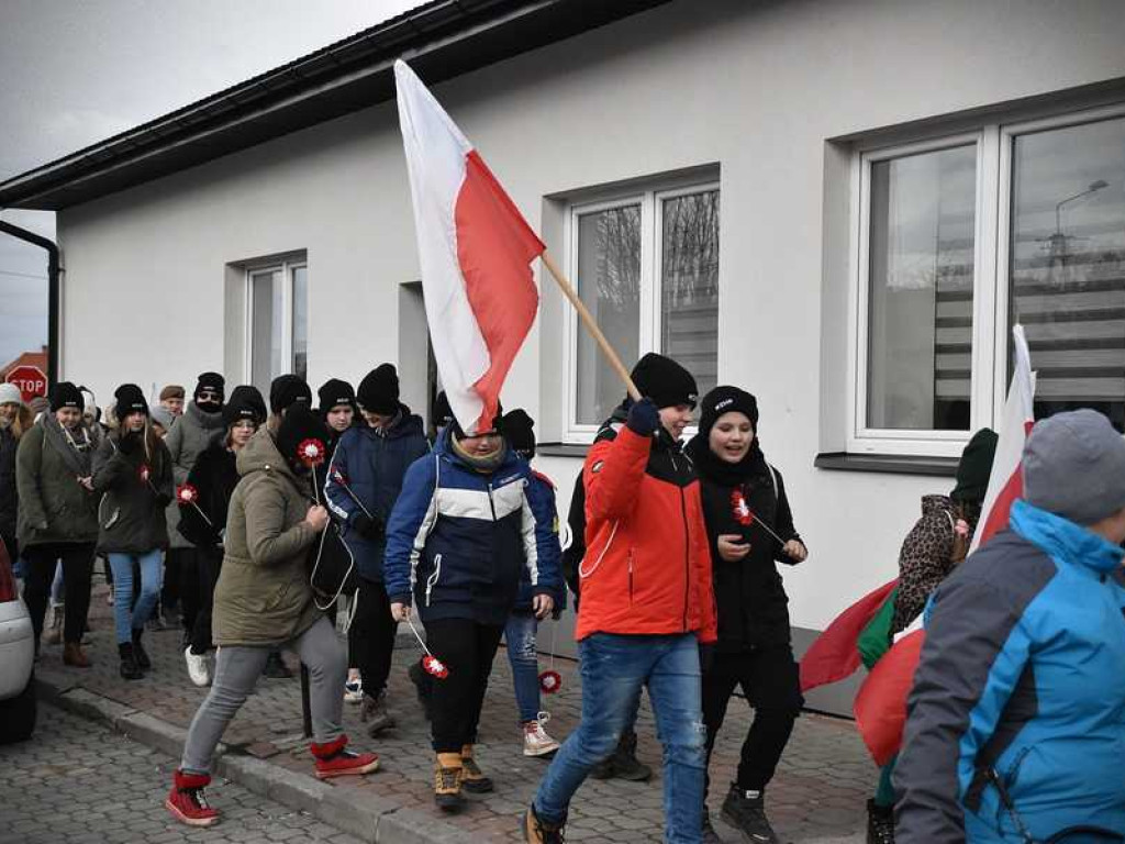 Marsz Pamięci Żołnierzy Wyklętych w Uchaniach [ZDJĘCIA]