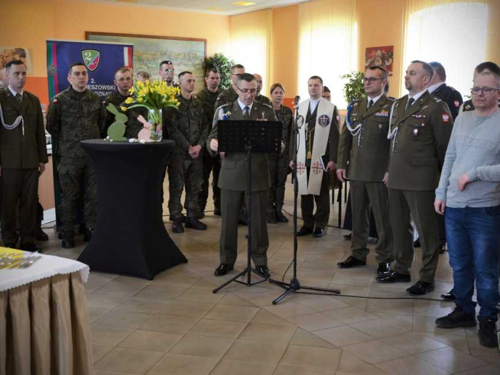 Wielkanocne spotkanie w hrubieszowskim pułku [ZDJĘCIA]