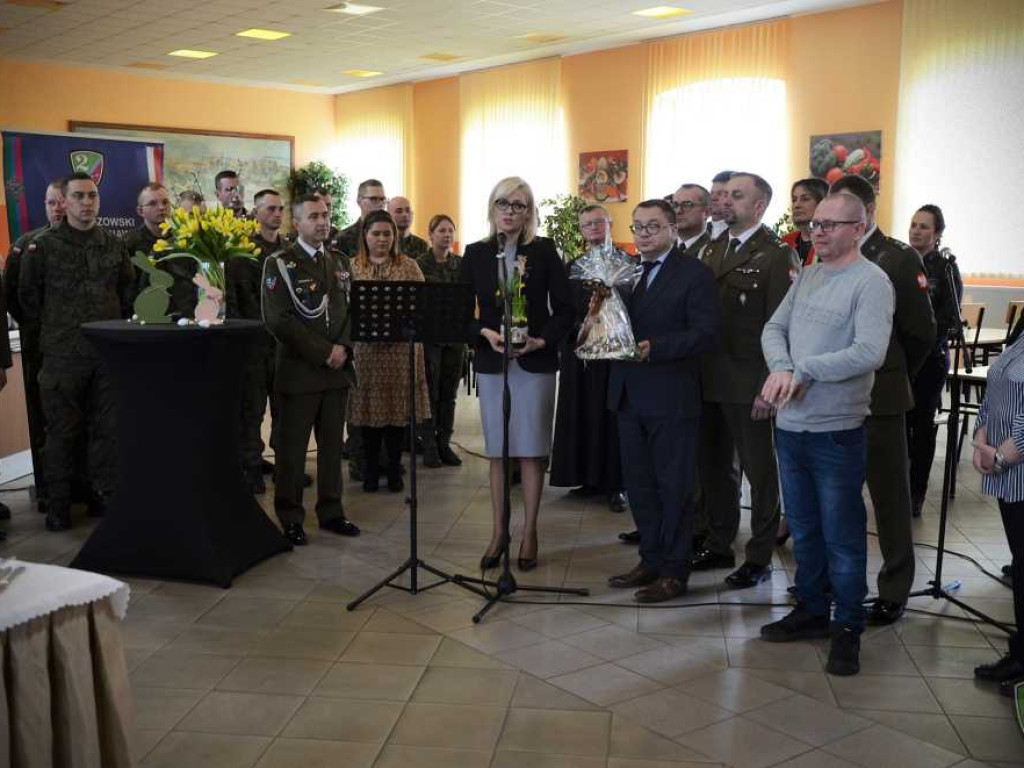 Wielkanocne spotkanie w hrubieszowskim pułku [ZDJĘCIA]