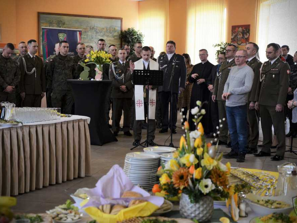 Wielkanocne spotkanie w hrubieszowskim pułku [ZDJĘCIA]