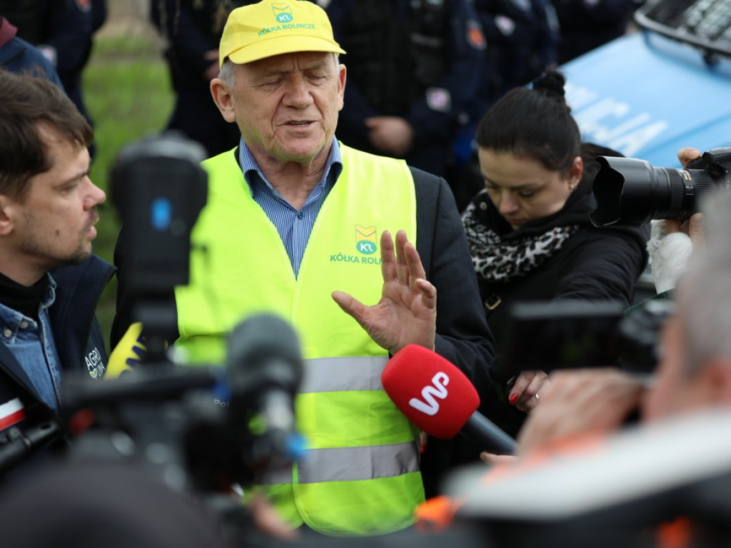 Hrubieszów: Rozpoczął się protest rolników [ZDJĘCIA, WIDEO]