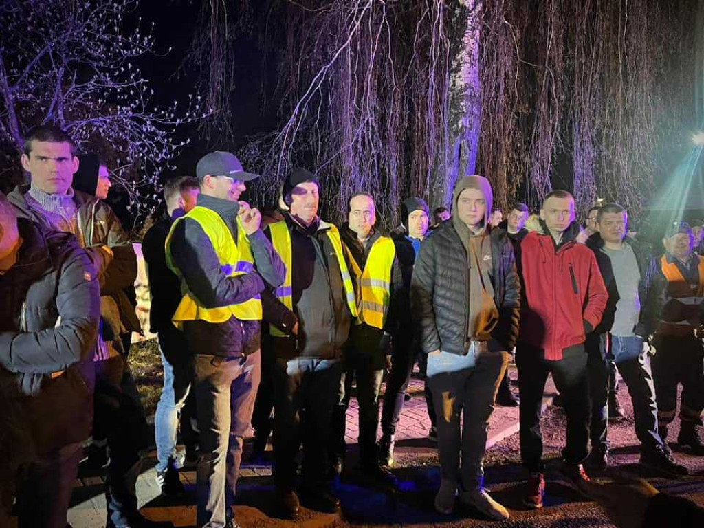 Hrubieszów: Trwa protest rolników [ZDJĘCIA, WIDEO]