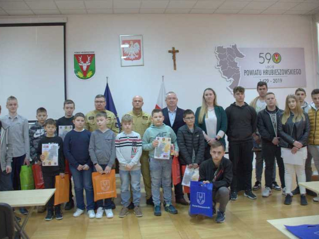 Hrubieszów: Turniej wiedzy pożarniczej - znamy laureatów [ZDJĘCIA]