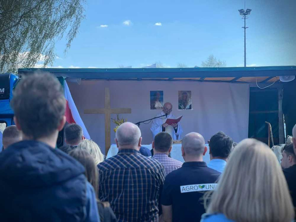 Hrubieszów: Protest zawieszony, powołano pogotowie strajkowe [ZDJĘCIA, WIDEO]