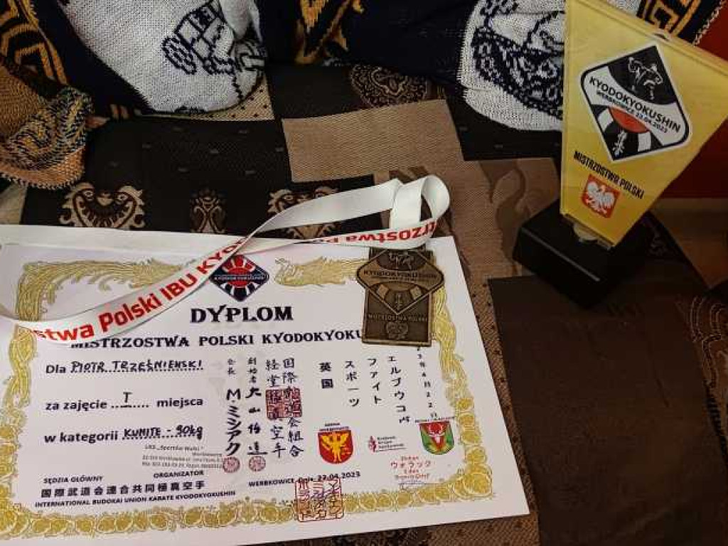 Medale młodych zawodników UKS Sportów Walki Werbkowice na Mistrzostwach Polski [ZDJĘCIA]