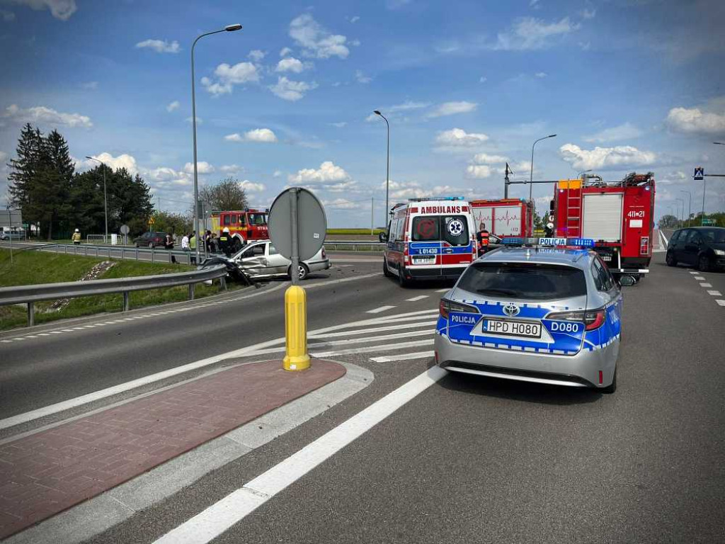 Hrubieszów: Kolejny wypadek na obwodnicy [ZDJĘCIA]