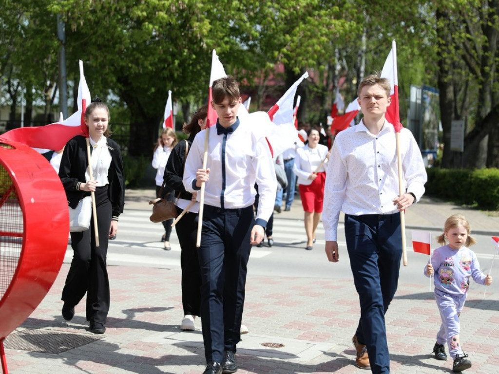 Hrubieszowski Marsz Flagi 2023 [ZDJĘCIA]