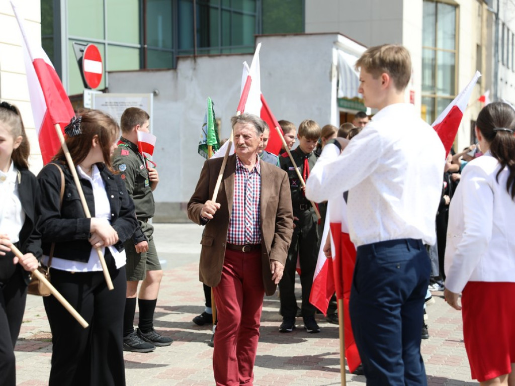 Hrubieszowski Marsz Flagi 2023 [ZDJĘCIA]